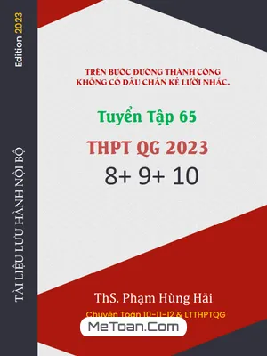 BỘ 65 ĐỀ THI THỬ TỐT NGHIỆP THPT 2023 MÔN TOÁN CÓ ĐÁP ÁN