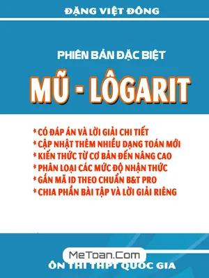 Chuyên Đề Mũ Và Logarit - Đặng Việt Đông (Bản Đặc Biệt)