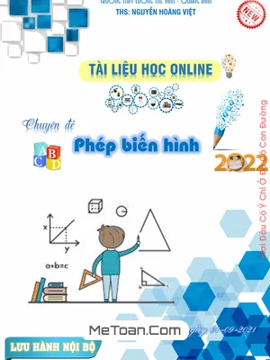 Chuyên Đề Phép Biến Hình Lớp 11 - Nguyễn Hoàng Việt