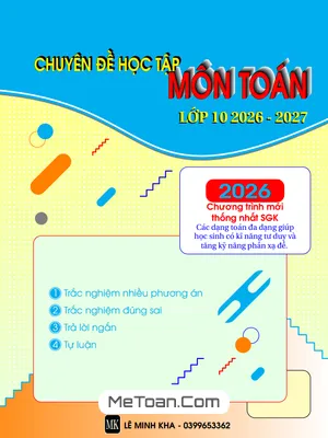 Tài liệu Chuyên đề học tập Toán 10 Tập 1 – Thầy Lê Minh Kha