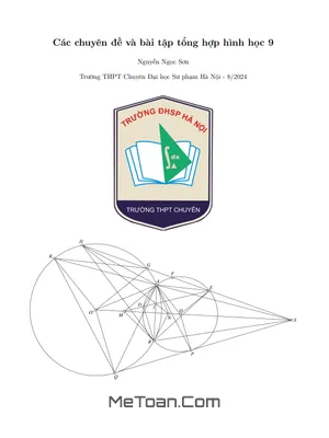 Các Chuyên Đề Và Bài Tập Tổng Hợp Hình Học 9 - Nguyễn Ngọc Sơn