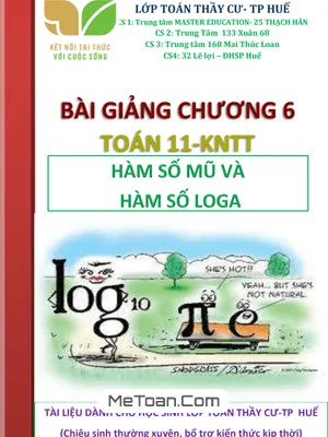 Bài Giảng Hàm Số Mũ Và Hàm Số Lôgarit Toán 11 KNTTvCS