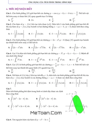 Ứng Dụng Của Tích Phân Trong Hình Học