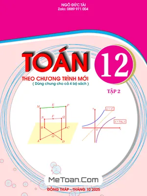 Trọn Bộ Chuyên Đề Toán 12 Học Kì 2 (Chương Trình Mới GDPT 2018) Của Thầy Ngô Đức Tài