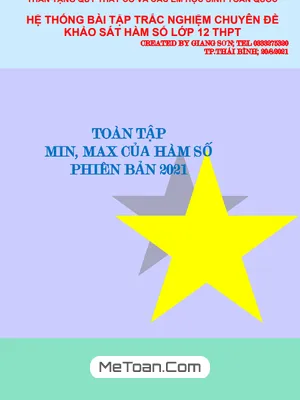 Cẩm nang toàn tập về Min - Max của Hàm Số