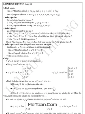 Phân dạng bài tập và lời giải chi tiết chuyên đề hàm số - Lưu Huy Thưởng