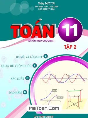 Bộ Đề Ôn Tập Theo Chương Môn Toán 11 Học Kì 2 – Thầy Ngô Đức Tài