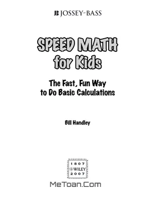 Sách Tiếng Anh: Dạy Tính Nhanh - Speed Math For Kids