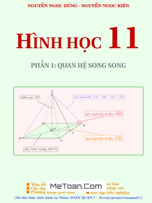 Đường Thẳng Và Mặt Phẳng Trong Không Gian, Quan Hệ Song Song - Nguyễn Ngọc Dũng