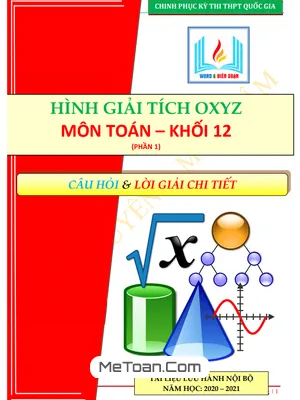 Phân Dạng Và Bài Tập Phương Pháp Tọa Độ Trong Không Gian Lớp 12