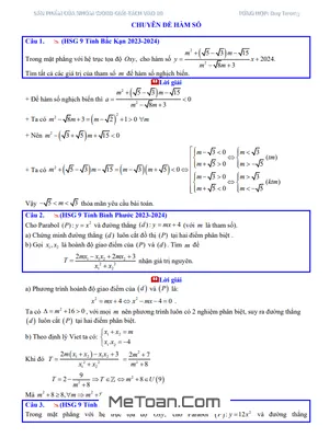 Cẩm Nang Luyện Thi Học Sinh Giỏi Toán 9: Các Dạng Bài Tập Nâng Cao