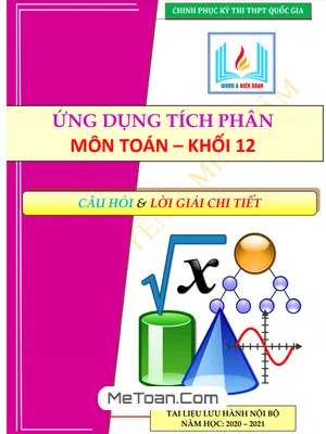 5 Dạng Toán Ứng Dụng Của Tích Phân Thường Gặp