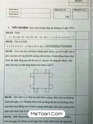 Đề Thi Archimedes Olympiad Lớp 4 Năm 2019