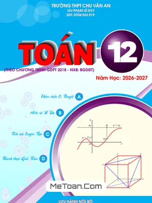 Tài liệu Bài tập Toán 12 KNTTVCS: Chinh phục mọi dạng toán từ A-Z