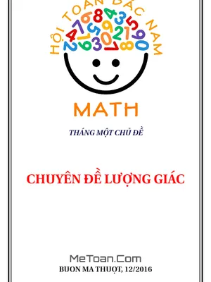 Chuyên Đề Lượng Giác Toán THPT - Phạm Thu Hiền