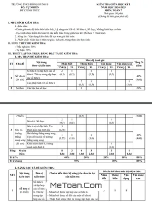 Đề giữa kì 1 Toán 7 năm 2024-2025 trường THCS Đông Hưng B - Kiên Giang