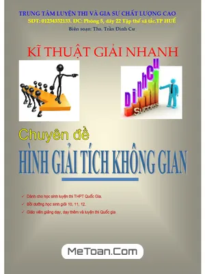 Kỹ thuật giải nhanh chuyên đề hình giải tích không gian - Trần Đình Cư